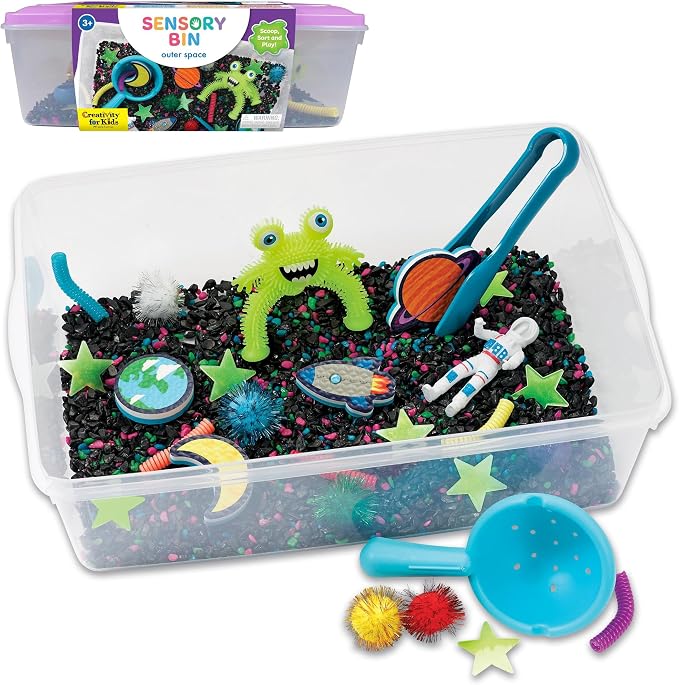 Indoor outdoor sensory play construction set
