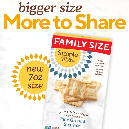 Almond flour crackers for lunchboxes and snacks