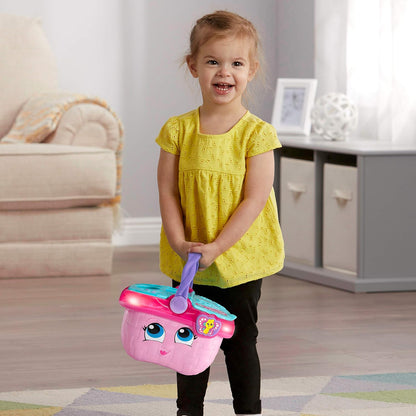 LeapFrog pink picnic basket pretend play set
