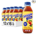 Snapple Peach Tea and Lemonade 12 pack bottles