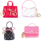 FAO Schwarz Chelsea Flap mini purse charm