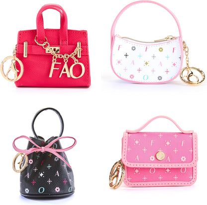 FAO Schwarz Chelsea Flap mini purse charm