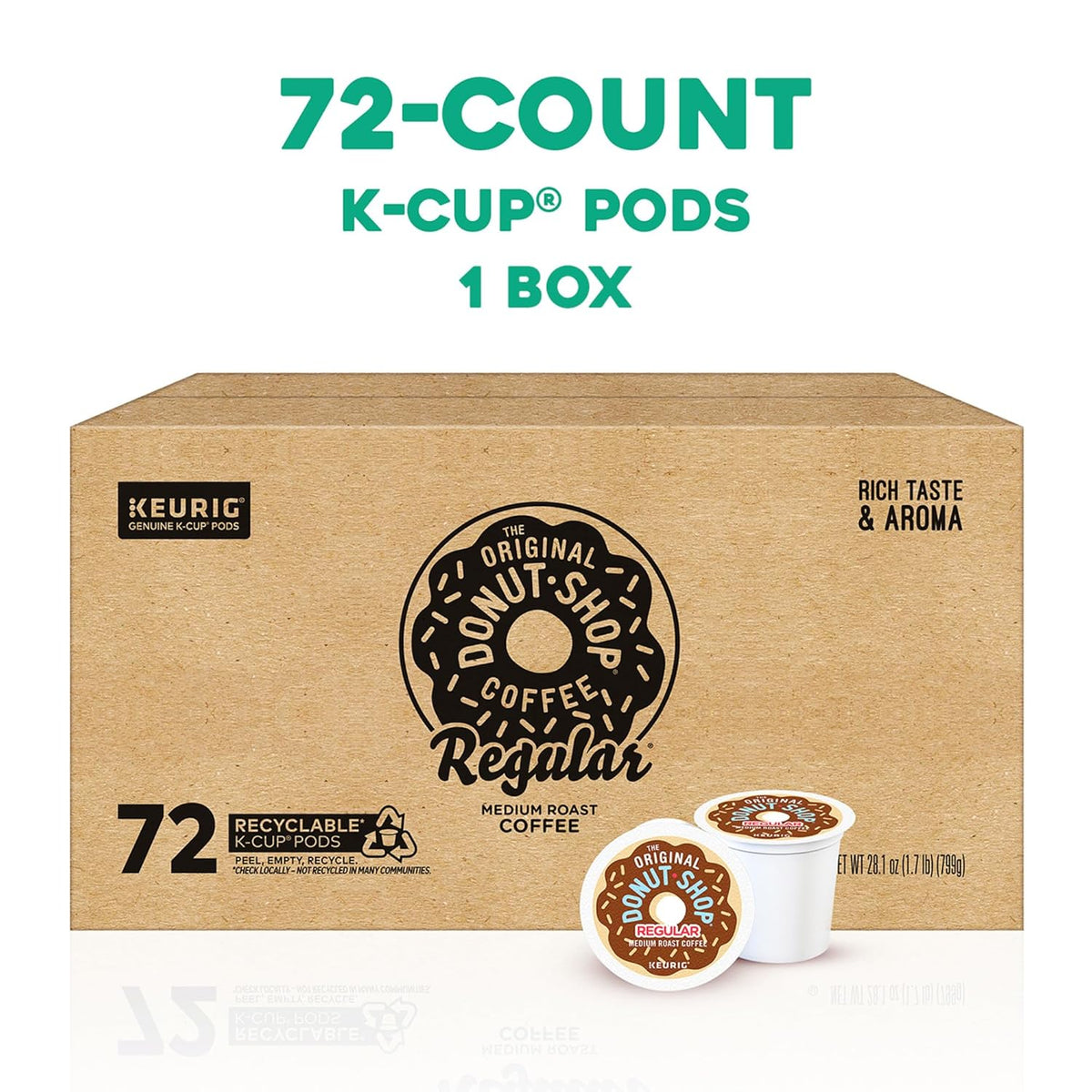 The Original Donut Shop Keurig compatible coffee pods