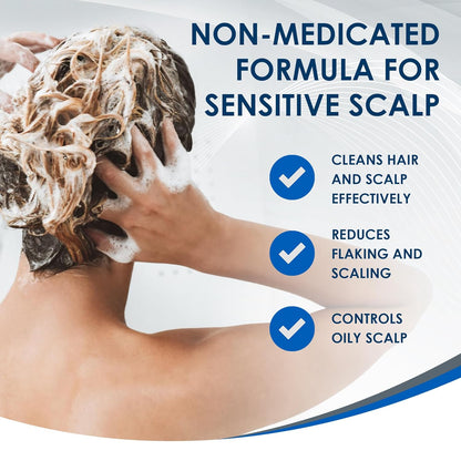 Vanicream shampoo for flaking scaling and oily scalp