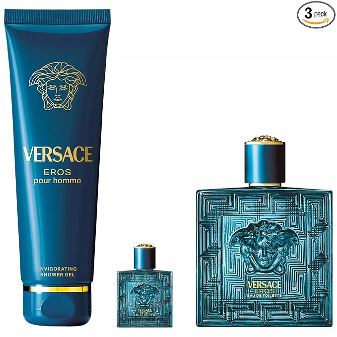 Versace Eros men’s 3-piece gift set