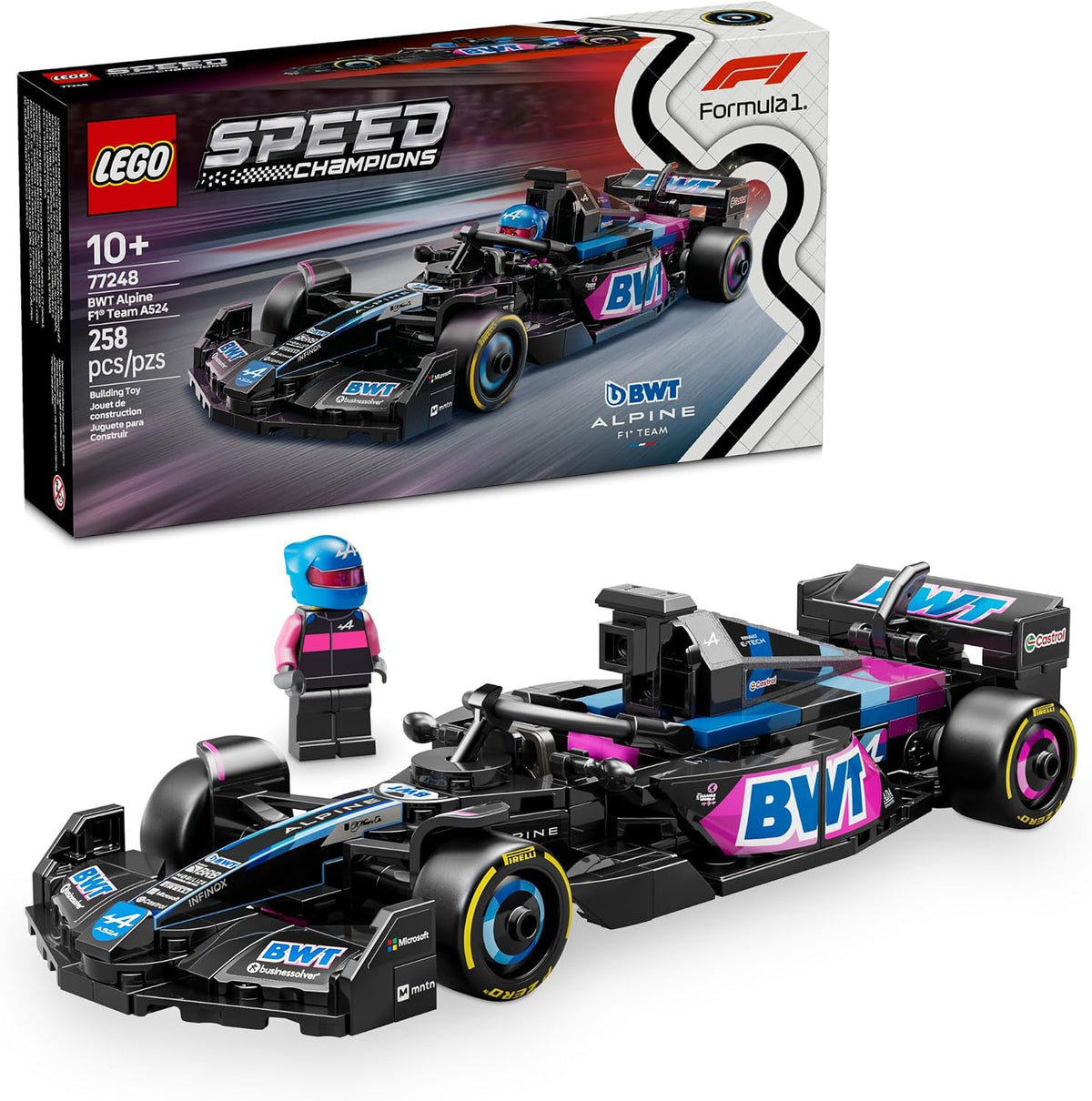 LEGO Alpine Formula 1 race car toy for kids