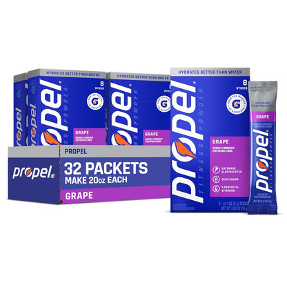Propel zero sugar grape hydration powder