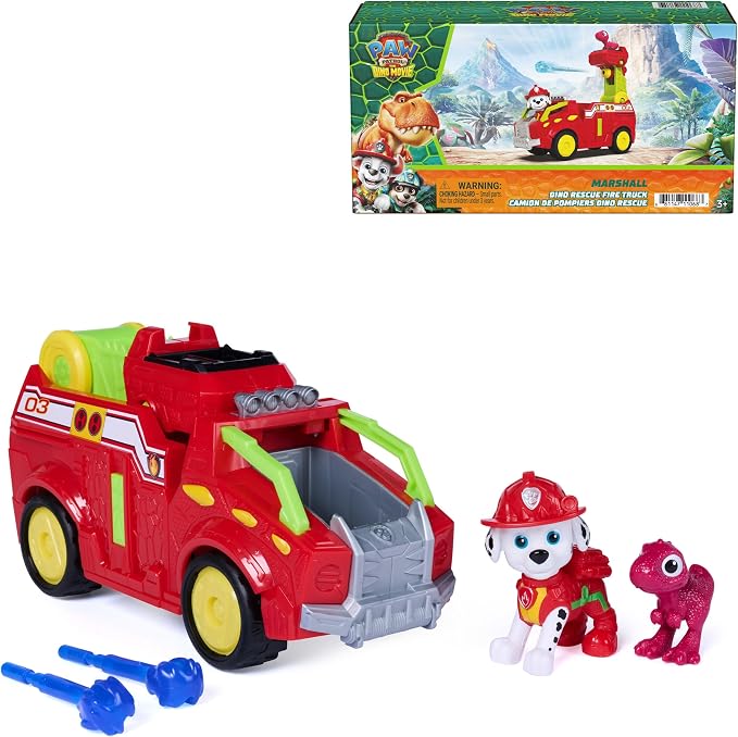 Chase action figure with Dino Rescue Cruiser toy