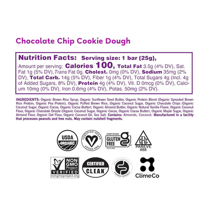GoMacro Kids gluten-free vegan snack bars