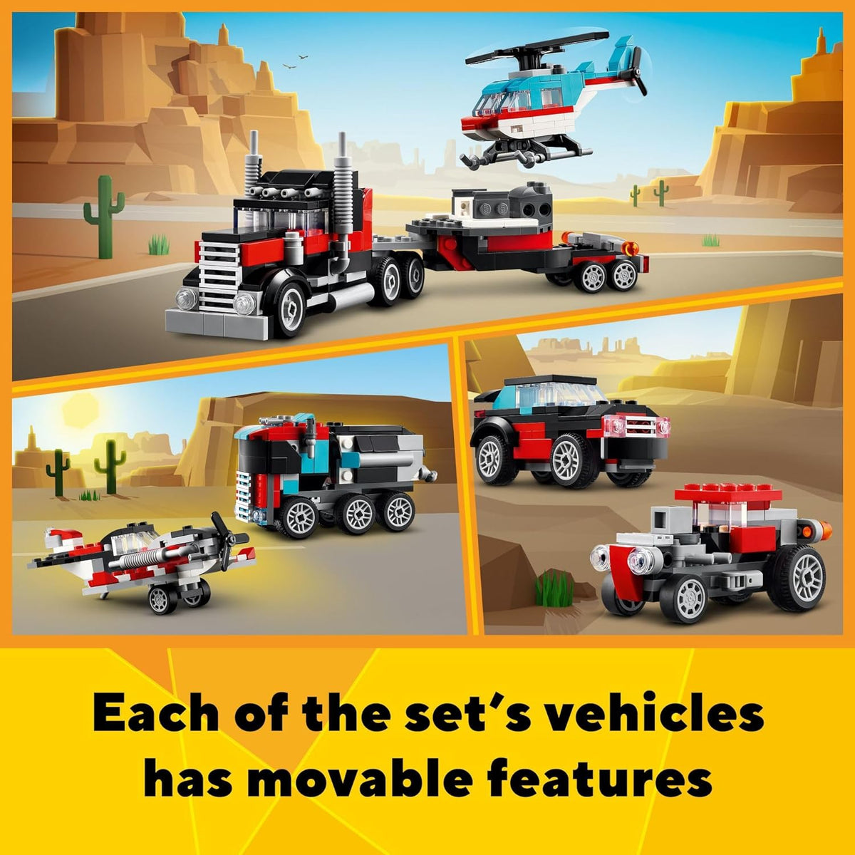 LEGO Creator 31146 building set for kids ages 7 and up