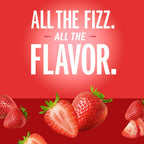 IZZE strawberry fruit juice and sparkling water beverage