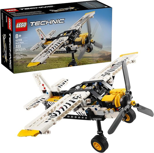 LEGO Technic Bush Plane buildable airplane toy set 42198