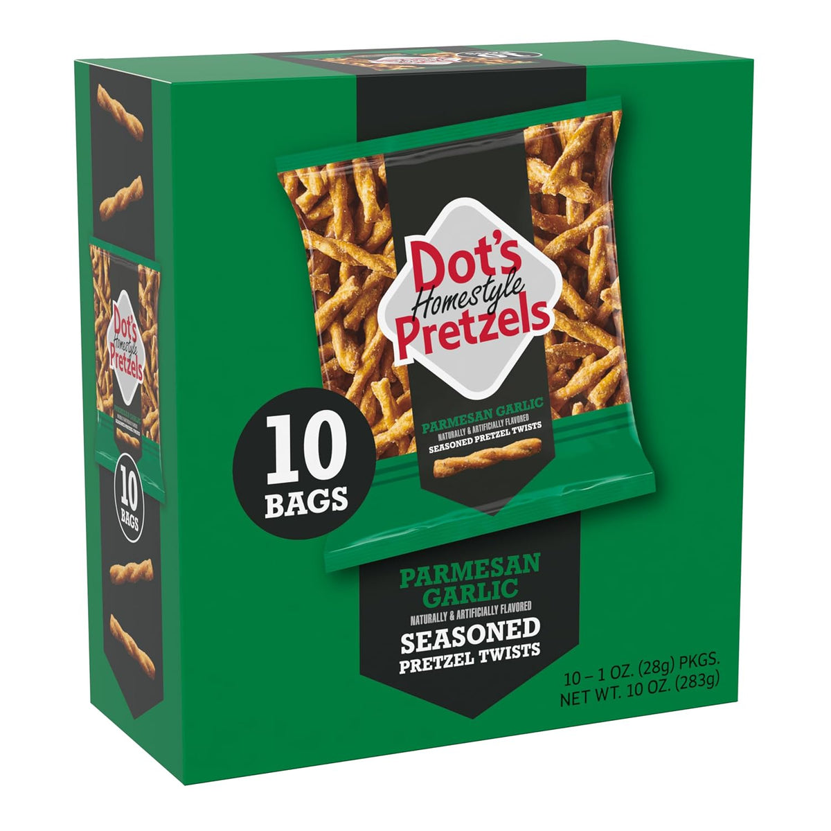 Dot's Homestyle Pretzels parmesan garlic 1oz snack bags