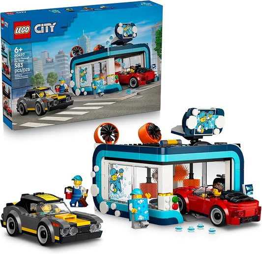 LEGO City Drive-Through Car Wash 60497 building set