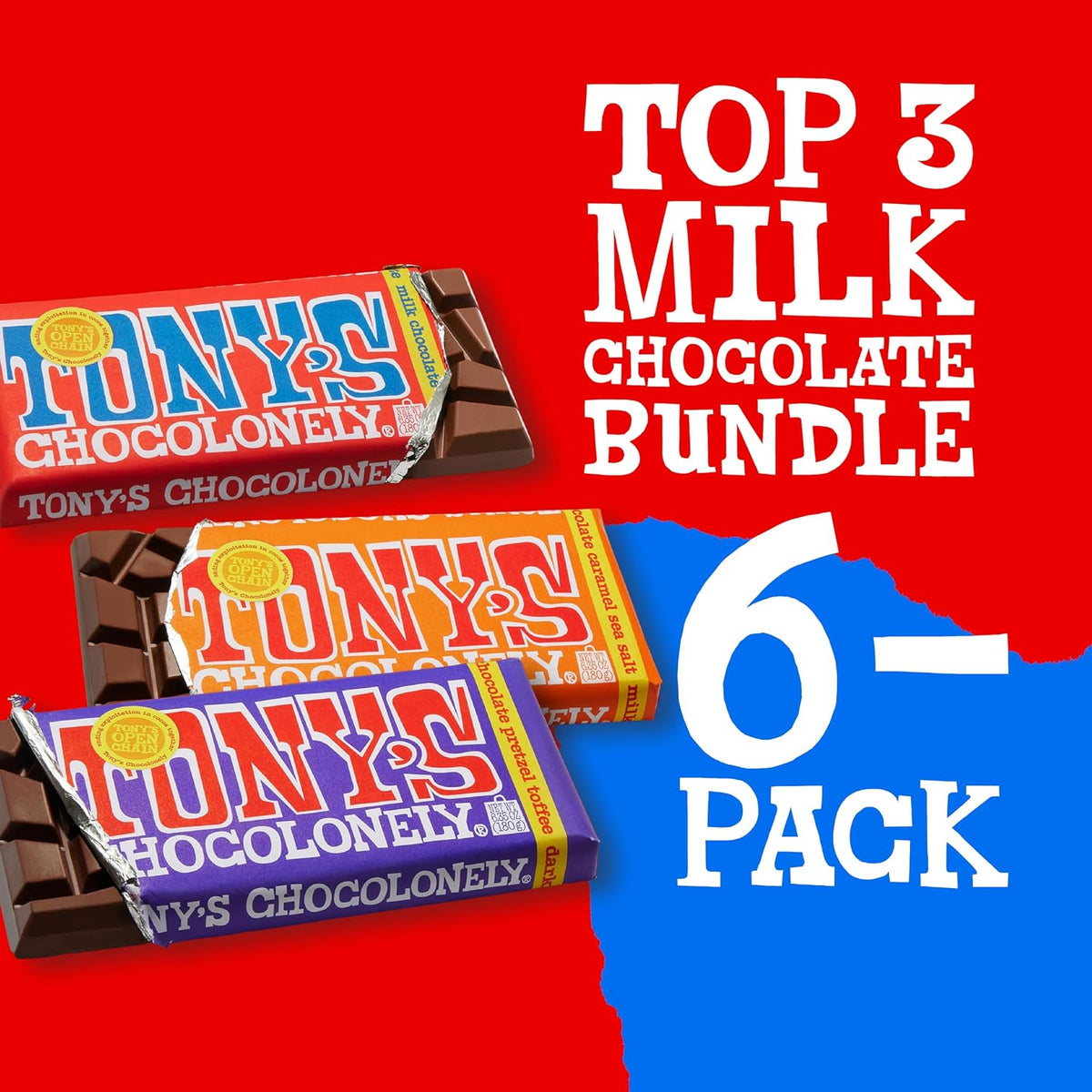 Fairtrade Belgian chocolate bars variety bundle