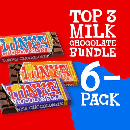 Fairtrade Belgian chocolate bars variety bundle