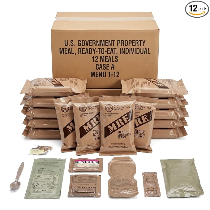 STREET WISE SECURITY PRODUCTS MRE meals variety pack