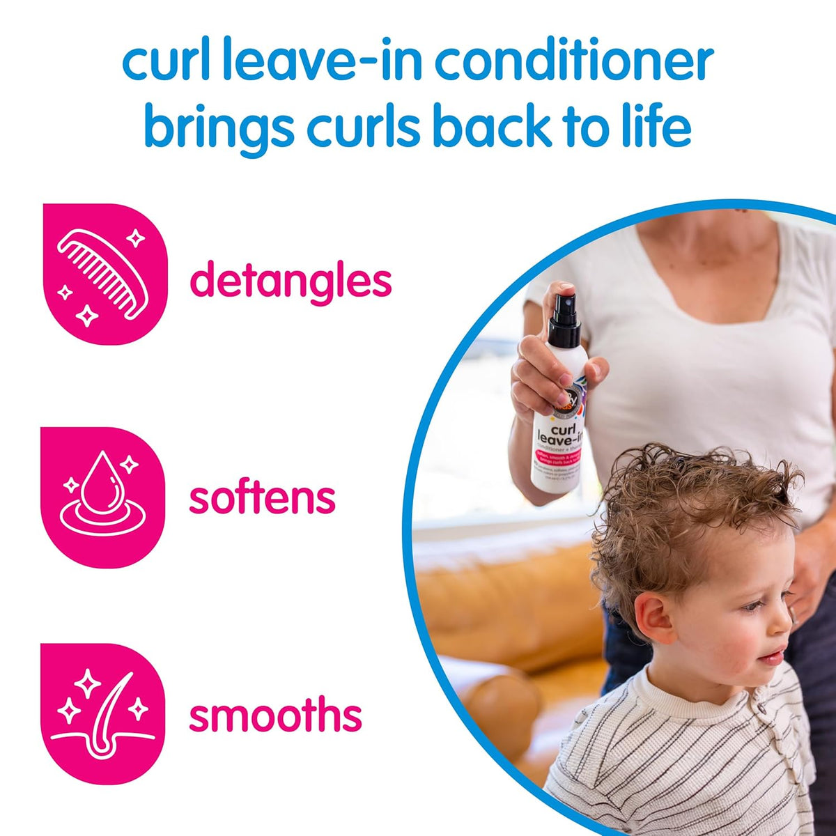 SO COZY nourishing curl conditioner spray bottle