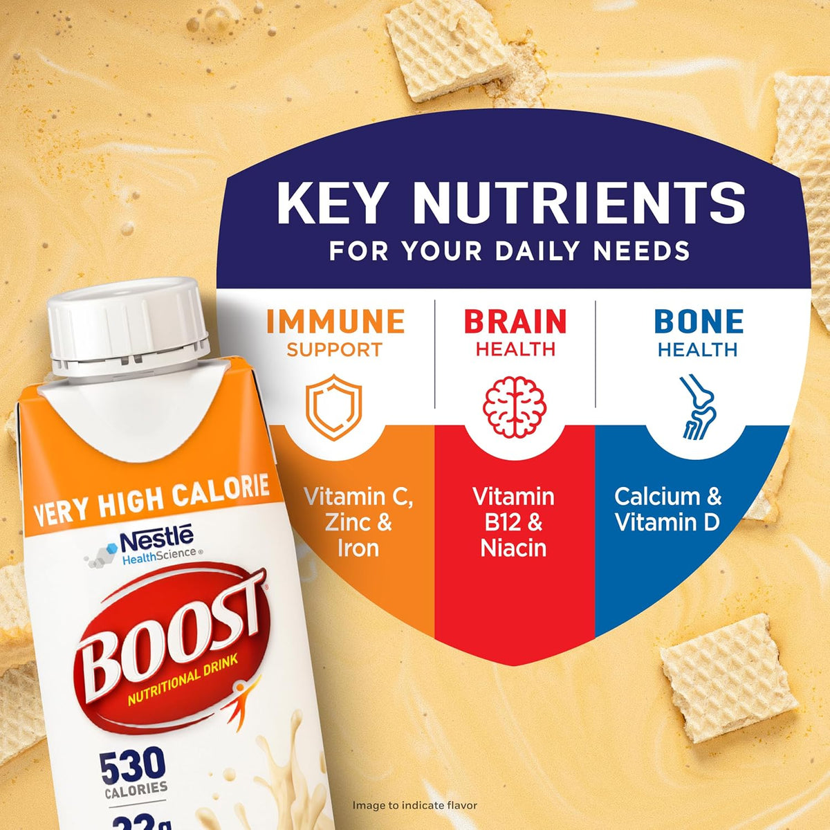BOOST Very Vanilla high protein nutritional drink