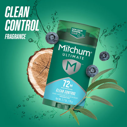 Mitchum 2 pack antiperspirant deodorant for daily freshness