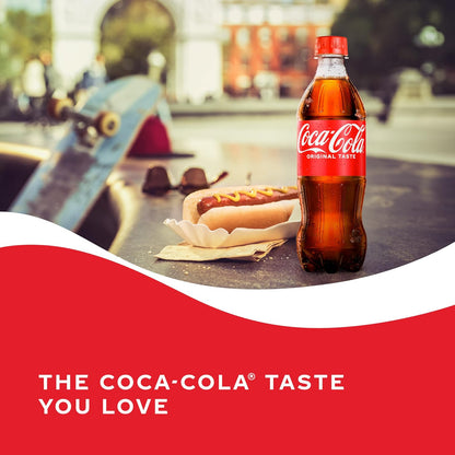 Coca-Cola refreshing carbonated soft drink bottles