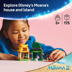 Double-sided island and house LEGO Disney model