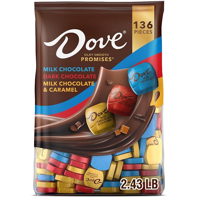 Dove Promises assorted chocolate candy 136 count bulk bag