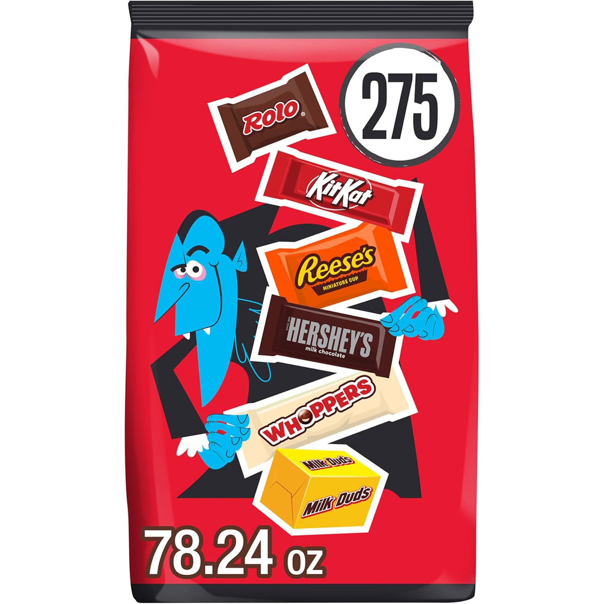 275 count HERSHEY'S Halloween chocolate candy assortment
