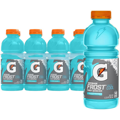 Gatorade Thirst Quencher Glacier Freeze bottles