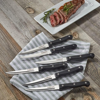 Cuisinart triple rivet steak knives for dining