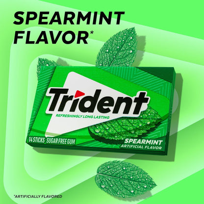 Trident sugar-free gum multipack packaging