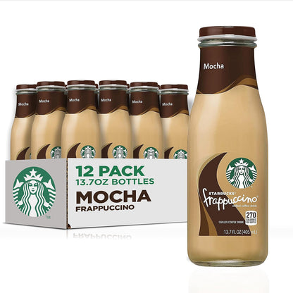 Starbucks bottled mocha coffee 13.7 fl oz bottles