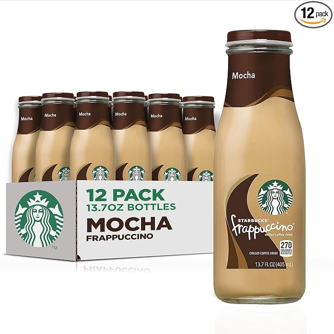 Starbucks Mocha Frappuccino coffee drink 12 pack