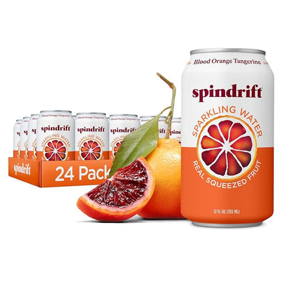 Spindrift Blood Orange Tangerine sparkling water 24 pack