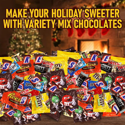 Chocolate candy assortment for parties and events