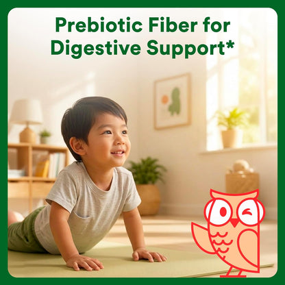 Kids multivitamin and prebiotic fiber gummies 90 count
