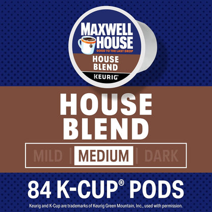 House Blend medium roast K-Cup pods by MAXWELL HOUSE