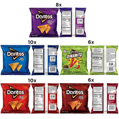 40-count Doritos flavored chips variety pack
