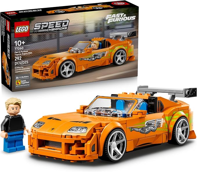 LEGO Speed Champions Fast and Furious Toyota Supra MK4 set