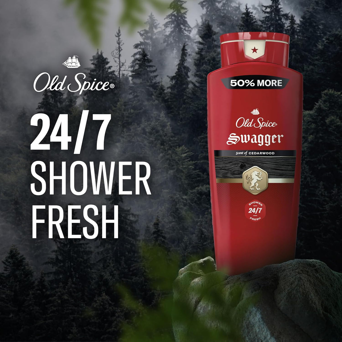 Old Spice 3X Defense men's body wash two pack