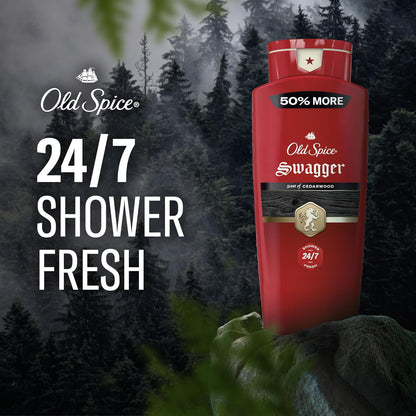 Old Spice 3X Defense men's body wash two pack