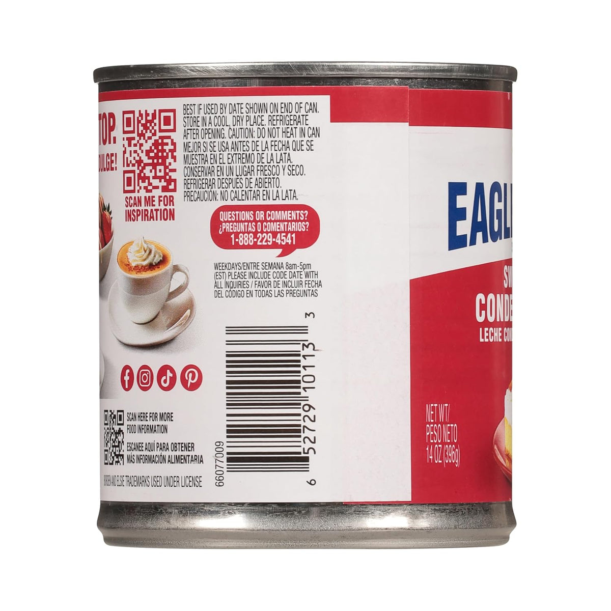 Eagle Brand pantry staple condensed milk can