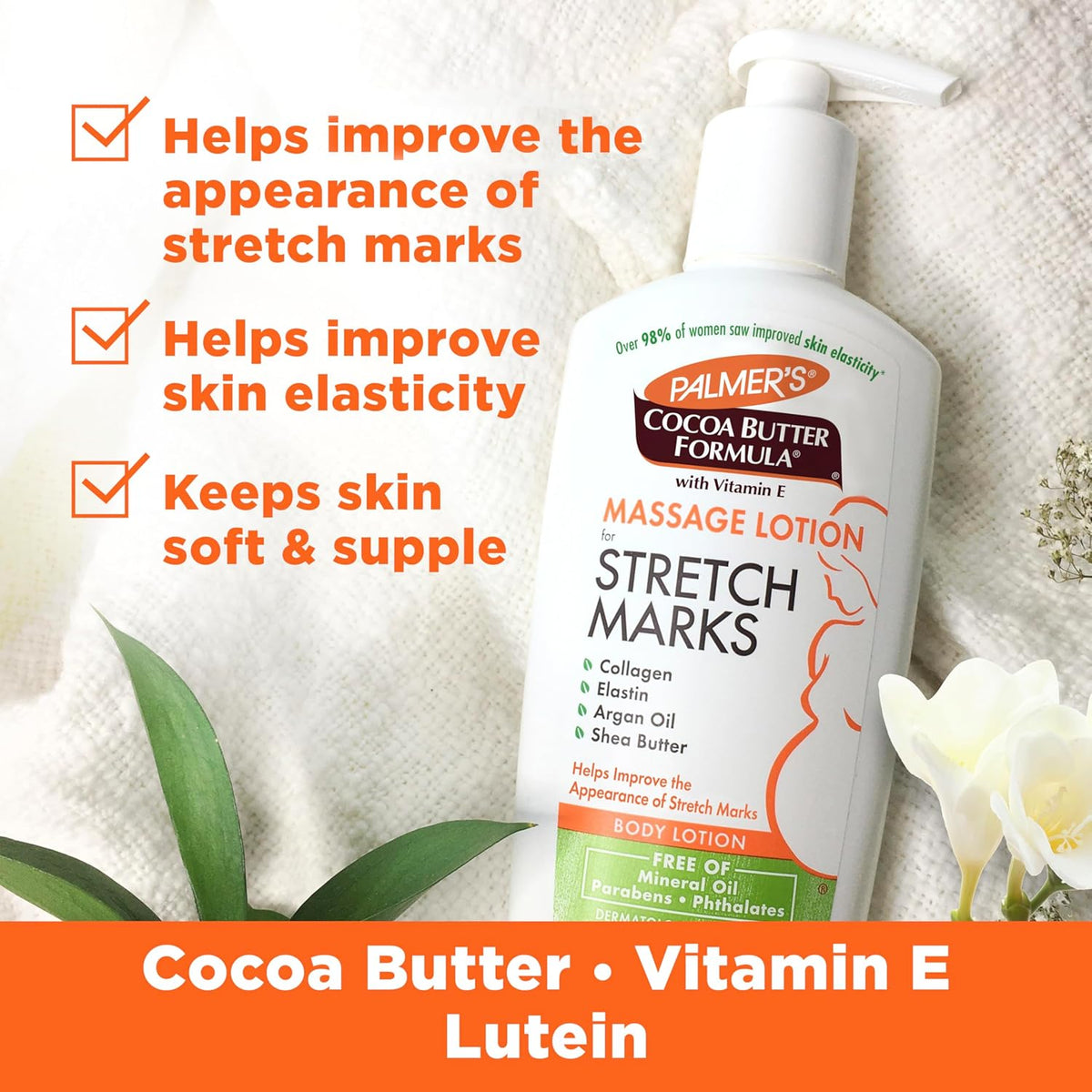 Non-greasy Palmer's body lotion for stretch marks