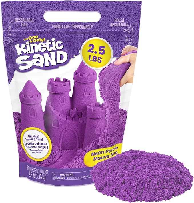 Kinetic Sand resealable bag for arts and crafts play