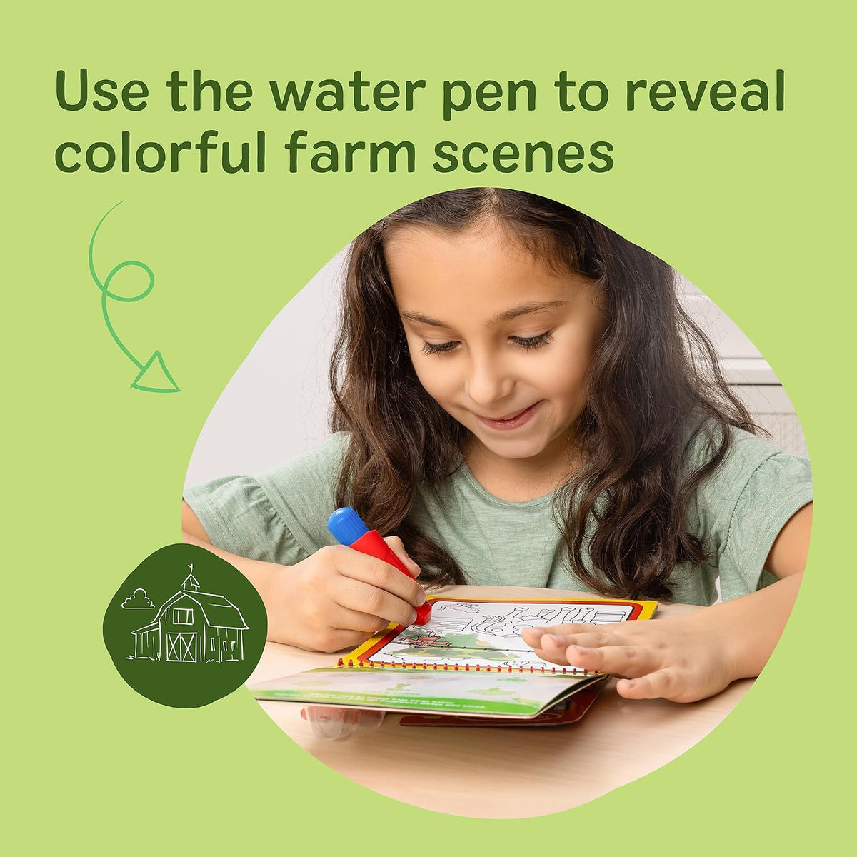 Melissa & Doug On the Go Water Wow farm scenes