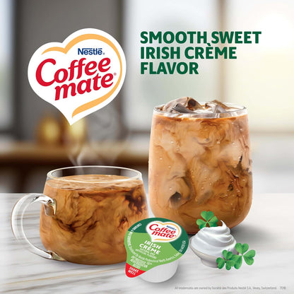 Shelf-stable Coffee Mate coffee creamer singles