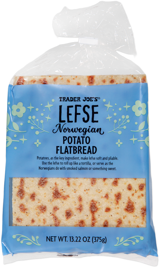 Trader Joe's Lefse Norwegian Potato Flatbread