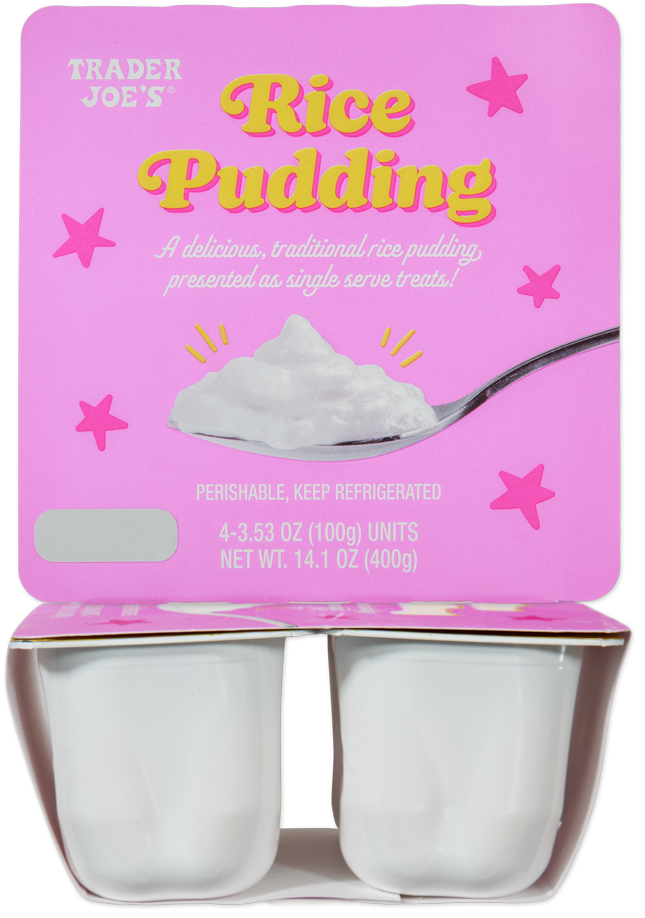 Trader Joe’s Rice Pudding dessert