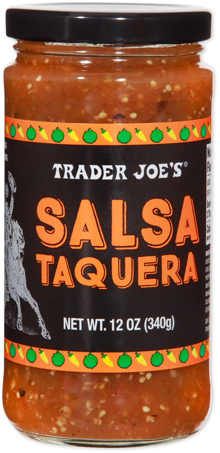 Trader Joe's Salsa Taquera for tacos and snacks