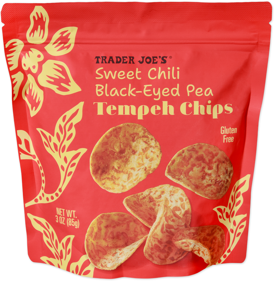 Trader Joe's Sweet Chili Black-Eyed Pea Tempeh Chips